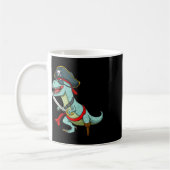 Mug Pirate Dinosaure T Rex Fun Tyrannosaurus Halloween (Gauche)