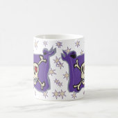 Mug Pirate : Drapeau d'os de crâne et de croix avec (Centre)