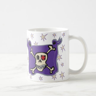Mug Pirate : Drapeau d'os de crâne et de croix avec