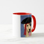 Mug Pirate du Labrador jaune (Devant droit)