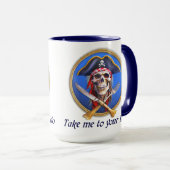 Mug Pirate emmène-moi à ton Lido (Devant droit)