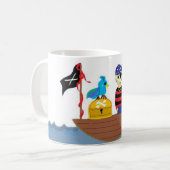 Mug Pirate en haute mer (Devant gauche)