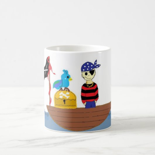 Mug Pirate en haute mer (Centre)