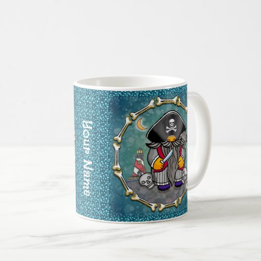 Mug Pirate gnome (Devant droit)