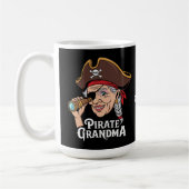 Mug Pirate grand-mère drôle grand-mère Halloween costu (Gauche)
