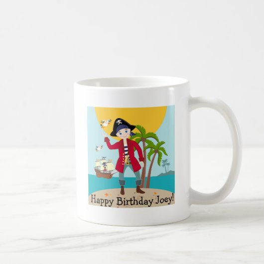 Mug Pirate kid birthday (Droite)
