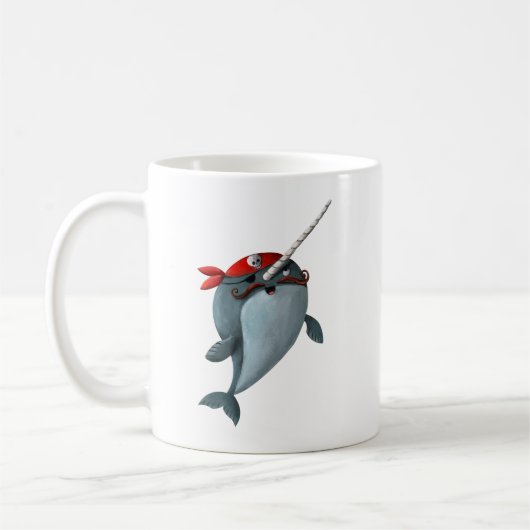 Mug Pirate mignon Narwhal (Gauche)