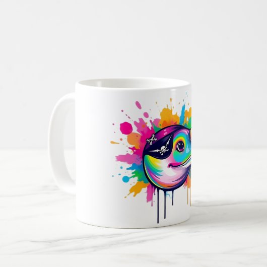 Mug Pirate Narwhal Tee (Devant gauche)