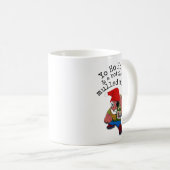 Mug Pirate Père Noël Funny Vin Multiculé Noël (Devant droit)