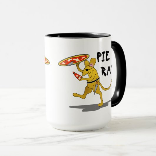 Mug Pirate Pizza Pie Rat (Devant droit)