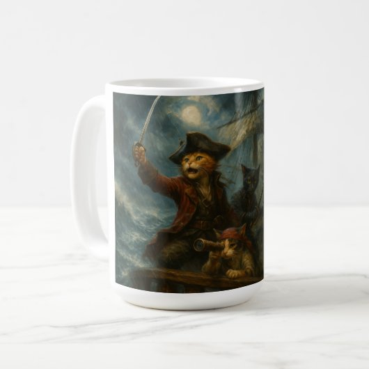 Mug Pirate Red Paws (Devant gauche)