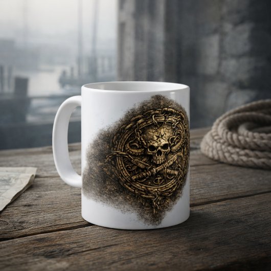 Mug Pirate Sigil de Pièce Maudite