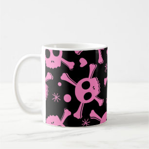 Mug Pirate Skull : Girlish Hearts Motif
