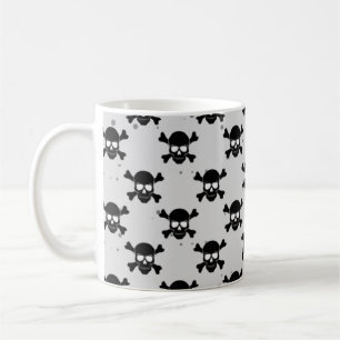 Mug Pirate Style Skuls Motif