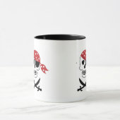 Mug Pirates Crâne Musique (Centre)