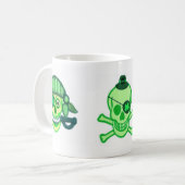 Mug Pirates d'Irlandais du jour de St Patrick (Devant gauche)