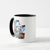 Mug Piratez les 7èmes T-shirts et cadeaux (Devant gauche)