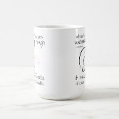 Mug Pire S'Il S'Agit De Données Drôle À Largeur Fixe (Centre)