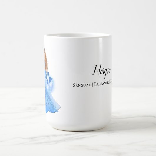 Mug Pisces Goddess With Two Fishers Custom Name Traits (Centre)