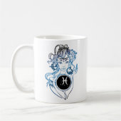 Mug Pisces Lady Art Déco (Gauche)