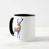 Mug Pisces Spirit Animal Deer Alebrije (Devant gauche)