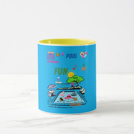 Mug Piscine Amusement (Centre)