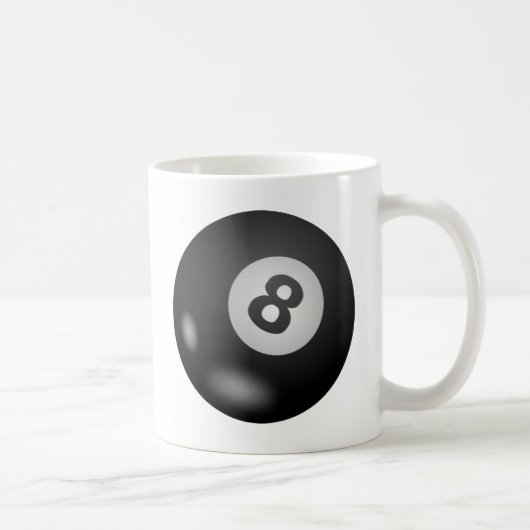 Mug Piscine - boule huit (Droite)