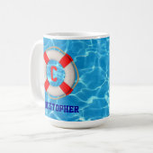 Mug Piscine Coach Piscine Lifesaver (Devant gauche)