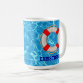 Mug Piscine Coach Piscine Lifesaver (Devant droit)