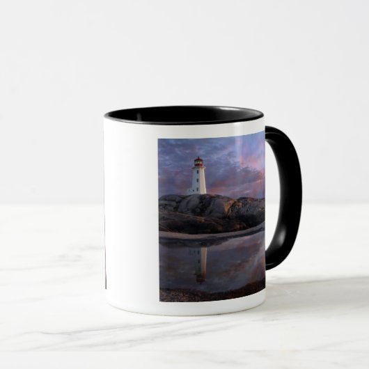 Mug Piscine de marée par le phare (Devant droit)