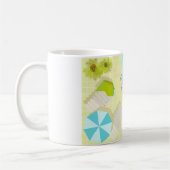 Mug Piscine fille en bikini plage d'été (Gauche)