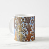 Mug Piscine rocheuse Abstraite (Devant gauche)
