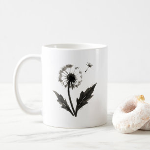 Mug Pissenlit minimaliste – Conception de la nature à