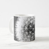 Mug Pissenlit noir et blanc (Devant gauche)
