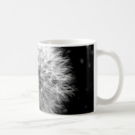 Mug Pissenlit noir et blanc (Droite)