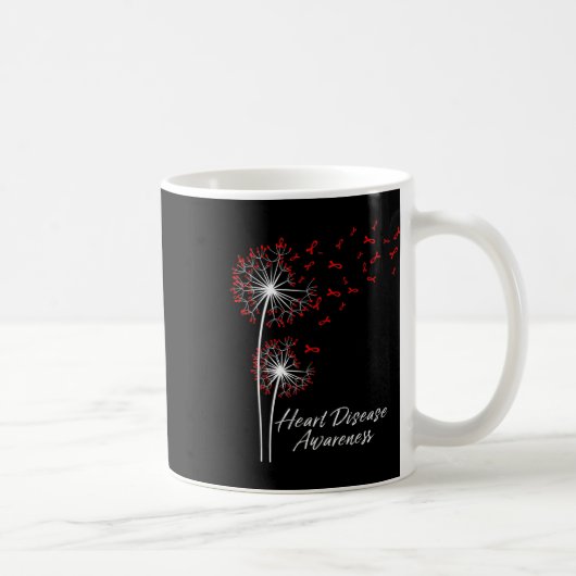 Mug Pissenlit Ruban Rouge Mois de sensibilisation à la (Droite)