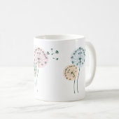 Mug Pissenlits stylisés (Devant droit)