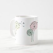 Mug Pissenlits stylisés (Devant gauche)