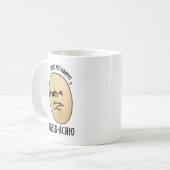 Mug Pistache amusante Pissed-achio (Devant gauche)