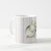 Mug Pistachio Green Lavender Cowgirl Hat Bow (Devant gauche)