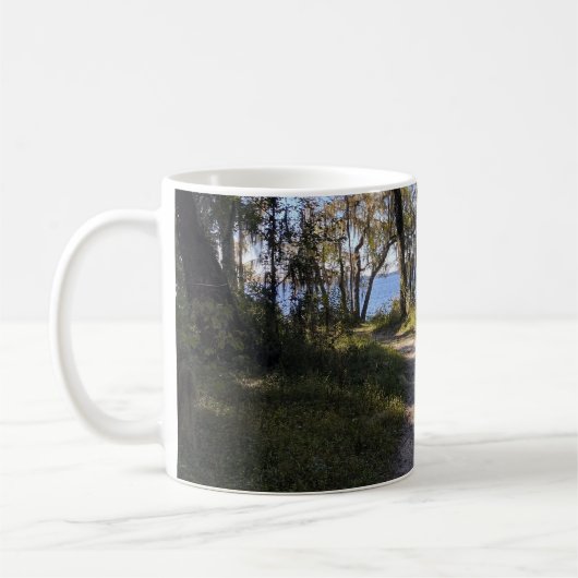 Mug Piste Au Bord De La Rivière (Gauche)