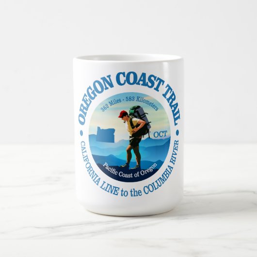 Mug Piste côtière de l'Oregon (C) (Centre)
