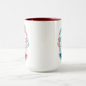Mug Piste cyclable Retro Kalamazoo (Centre)