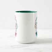 Mug Piste cyclable Retro Vernonia. (Centre)