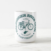 Mug Piste de la rivière Greenbrier (cyclisme) (Centre)
