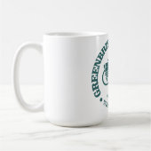 Mug Piste de la rivière Greenbrier (cyclisme) (Gauche)