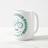 Mug Piste du Coeur d'Alene (cyclisme) (Devant droit)