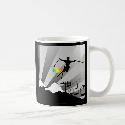 Mug piste en poudre (Droite)