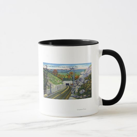 Mug Piste Mohawk Vue de l'entrée W. à Hoosac (Droite)