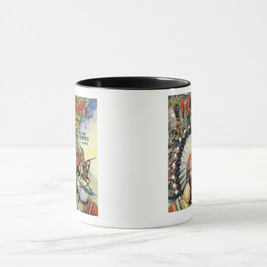 Mug Piste Mohawk, Vue des Indiens Mohawk (Centre)